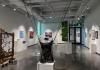 The Jacob Lawrence Gallery graduation exhibit featuring work from graduting students in the arts department.  Photo: Jacquelyn Jimenez Romero