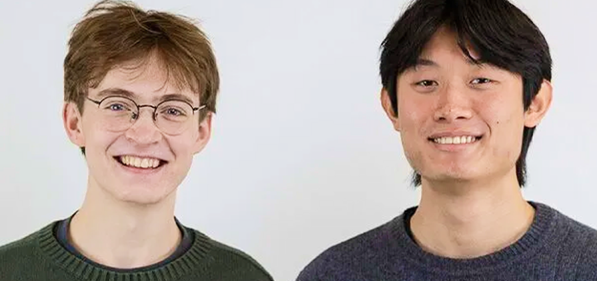Headshot of ID juniors Charlie Johnson and Matthew Li