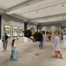 Rendering of new Jacob Lawrence Gallery space