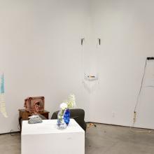 Exhibition view of students' work