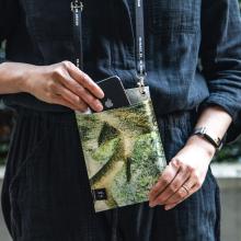 Close-up of phone slip