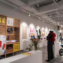 Exhibition view of 2024 UW Design show 