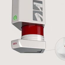 Close-up of nozzle element on FIREXT product