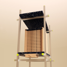 Close-up shot of NuBee