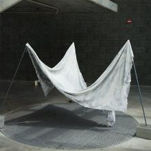 Exhibition view of sculpture