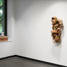 Exhibition view of Crossings exhibition