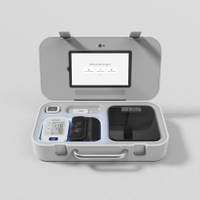 Oracle Telehealth Kit, Hero Shot Close-up of student's work