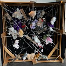 Lucy Lion Leonis, Broken Dolls Close-up of graduate student's work