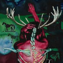 Olivia Karasiewicz, I Am Living Taxidermy (with the Bones of a Doe), 2025 Olivia Karasiewicz, I Am Living Taxidermy (with the Bones of a Doe), 2025