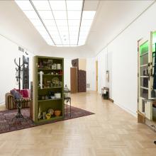 Exhibition view of 2023 MFA + MDes Thesis Exhibition