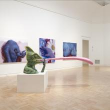 Exhibition view of 2023 MFA + MDes Thesis Exhibition