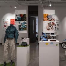 Exhibition view of 2024 UW Design show 