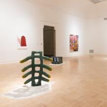 Exhibition view of 2025 MFA + MDes Thesis Exhibition