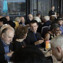 Dinner during the Anne Focke Arts Leadership Award Celebration