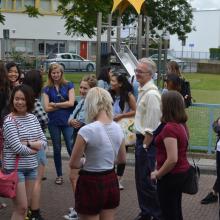 Marek Wieczorek and students