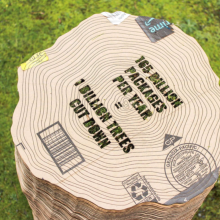 Cardboard Packaging exhibition design