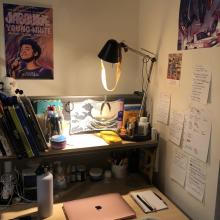 Katherine Munoz-Castano's home work space