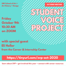 student voice project fall meeting