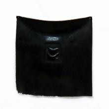 Close-up of mixed media piece