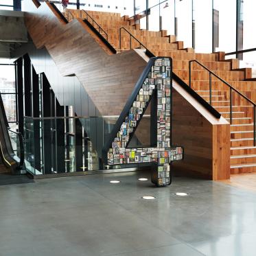 Interior view of Seattle Convention Center