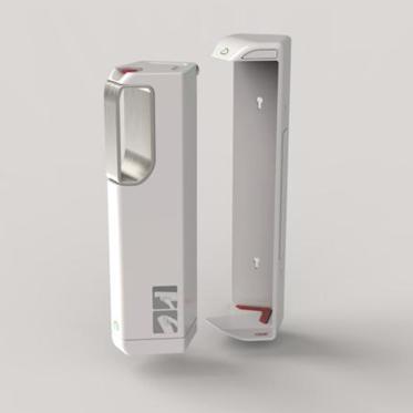 Close-up of the product's features