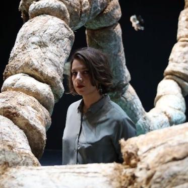 Portrait of artist Nour Mobarak