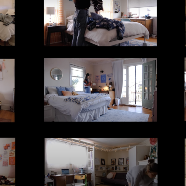 Video work by student Lauren Higgins