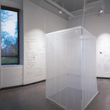 Art installation of IVA student Rosaline Dou