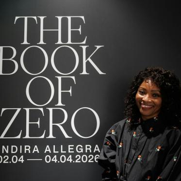 Photo of indira allegra at exhibition