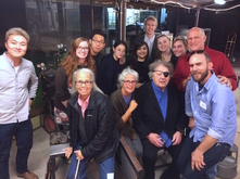 Flora Mace, Joey Kirkpatrick, Dale Chihuly, and others at Glass Facilities Celebration