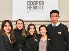 Interaction Design students at Cooper Hewitt
