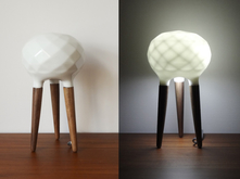 Light Mushroom lamp by Meichun Liu